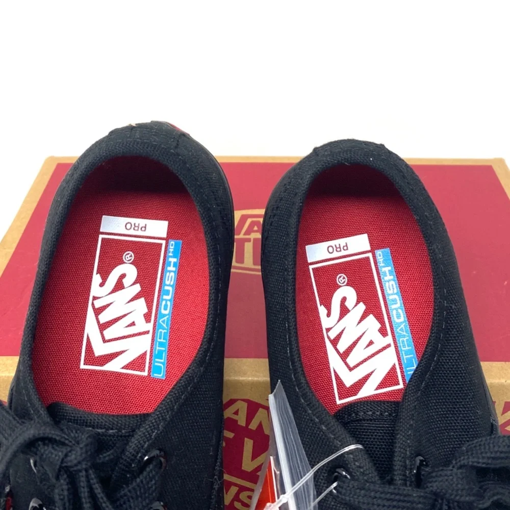 VANS Women's Size 5 Authentic Pro POPCUSH Black Low Classic Sneakers VN000Q0DBKA - Picture 5 of 11
